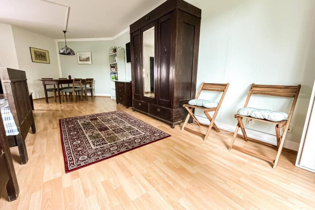Apartment Am Auensee Mit Grosser Terrasse & Privat-Parkplatz Leipzig Buitenkant foto
